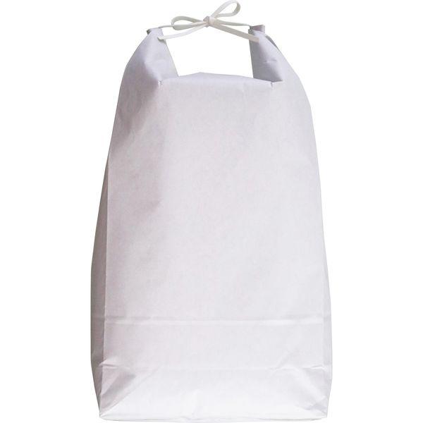 【袋・包装資材（米袋）】マルタカ KH-0851 紐付白クラフト 無地 窓無 10kg 1梱包（10...