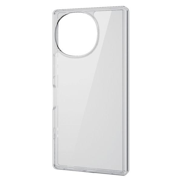 AQUOS R9 ケース ハイブリッド カバー 衝撃吸収 クリア PM-S242HVCKCR エレコ...