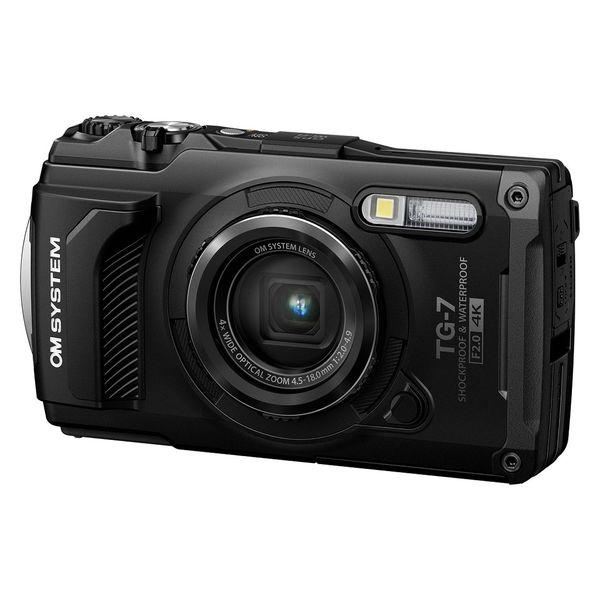 OMデジタルソリューションズ 防水防塵デジタルカメラ Tough TG-7 BK SDカード16GB...