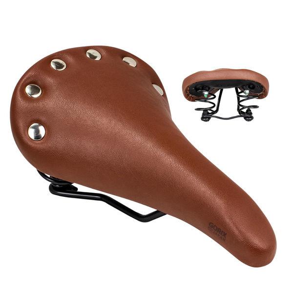 GORIX GX-6000 PUサドル ブラウン 43622 1個（直送品）