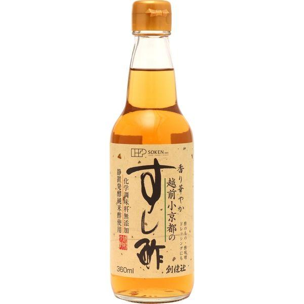 創健社 越前小京都のすし酢 360ml 110409　1セット（360ml×12）（直送品）