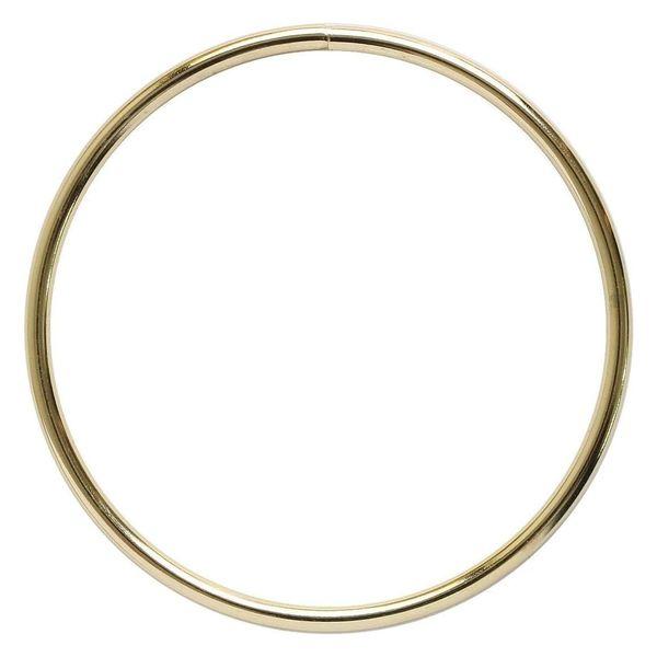 日本紐釦貿易 O型 金属持ち手 リングハンドル ゴールド 内径10cm 2個入 SGM-RING10...