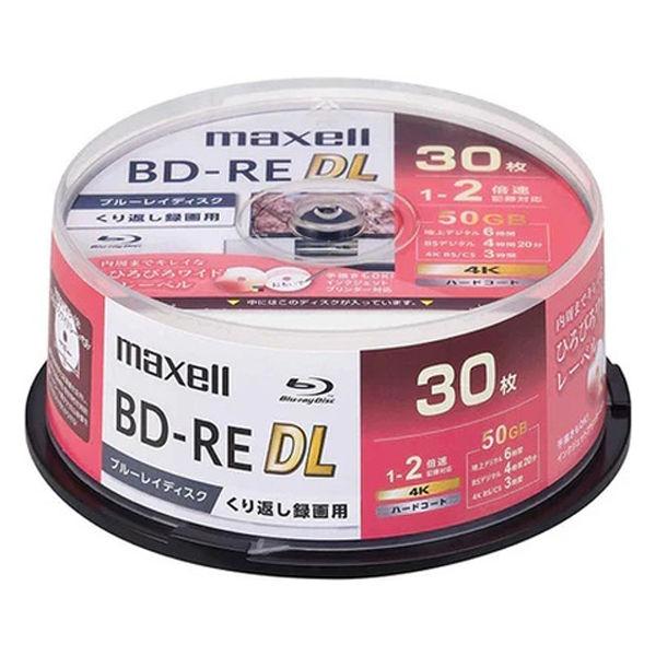 マクセル 録画用ブルーレイディスク2層 30枚スピンドル BEV50WPG.30SP 1パック（直送...