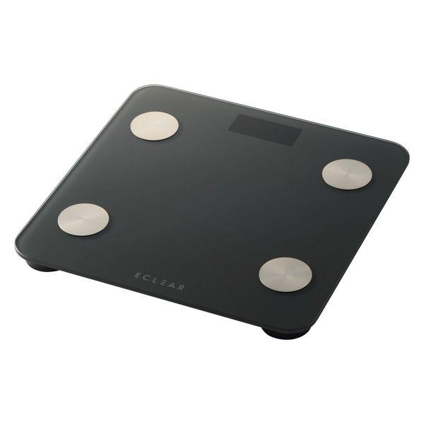 体重計 体組成計 ヘルスメーター Bluetooth スマホ連動 ブラック HCS-BTFS01BK...