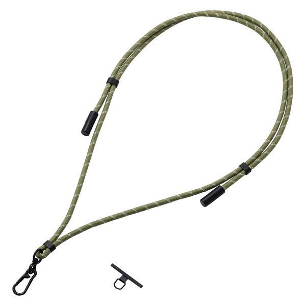 スマホショルダーストラップ 肩掛け 落下・紛失防止 ステンレスストラップホール付き P-STSDH1...