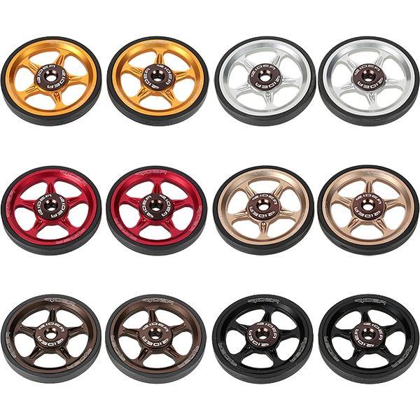 RIDEA Easy Wheel（Brompton） ゴールド EW1 1セット（直送品）