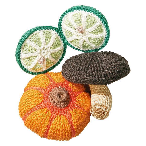 レース糸キット やさいの収穫祭(エミーグランデ使用) 秋のやさい EG-129 OLY-EG129 ...