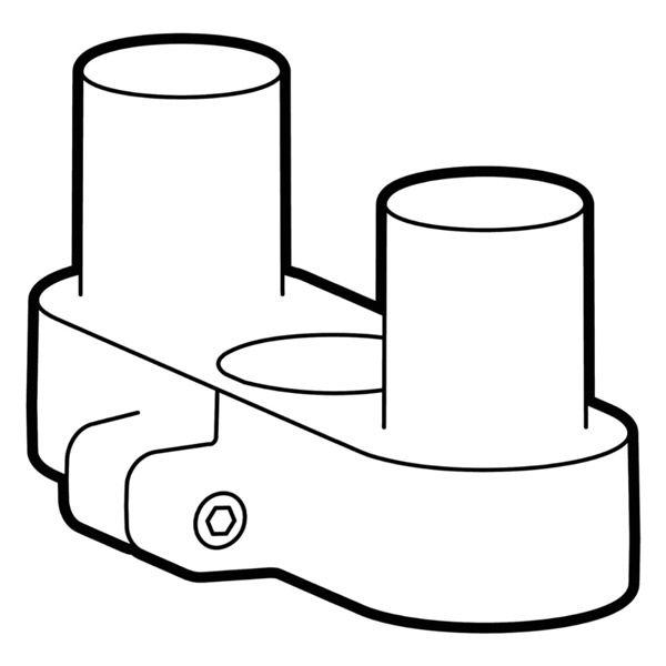 Ergotron LX Pro デュアル横並び用カラーキット ホワイト 98-745-290 1台（...