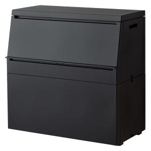 リス SOLOWスムーズ屋外ストッカー ブラック 250L GSLW040 1台（直送品）