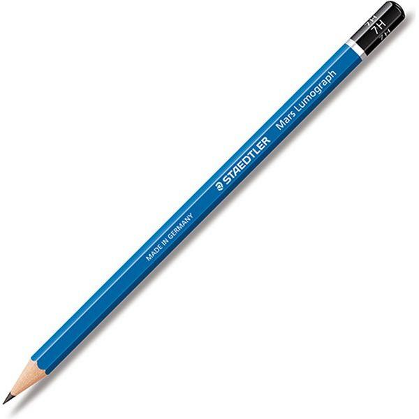 ステッドラー マルス　ルモグラフ　高級鉛筆　７Ｈ 100-7H 12本（直送品）