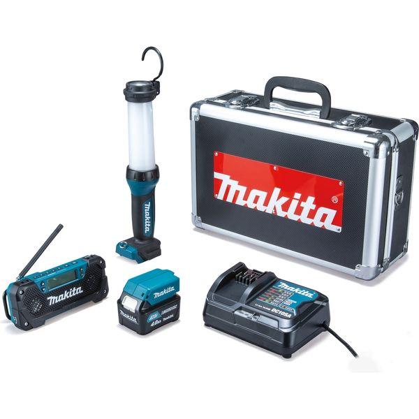 マキタ 防災用コンボキット makita CK1008 ライト/ラジオ/バッテリー/充電器 セット（...