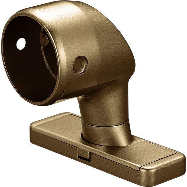 マツ六 35首振スリムエンドブラケットカバー付 040-5060 ブラウン BD-58B　介援隊カタ...