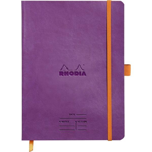 ロディア Rhodiarama ミーティングブック A5 パープル 1冊（直送品）