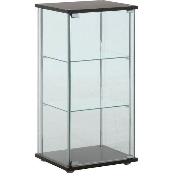 不二貿易 ガラス コレクションケース 3段 幅425×奥行365×高さ900mm 96049 1台（...