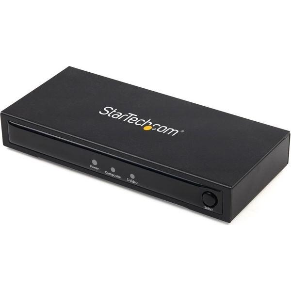 RCA/S端子 - HDMIコンバータ オーディオ出力対応　VID2HDCON2　1個　StarTe...