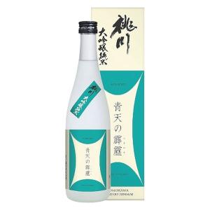 桃川 清酒 桃川 大吟醸純米「青天の霹靂」 720ml x1 4904170007653 1本(直送品)