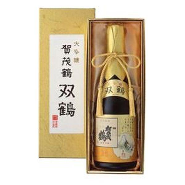 賀茂鶴酒造 賀茂鶴 大吟醸 双鶴 化粧箱入り 720ml x1 4932236106200 1本（直...