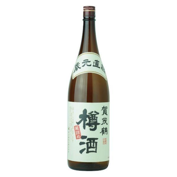 賀茂鶴酒造 賀茂鶴 樽酒　蔵元直詰　瓶詰め 1.8L x1 4932236171000 1本（直送品...