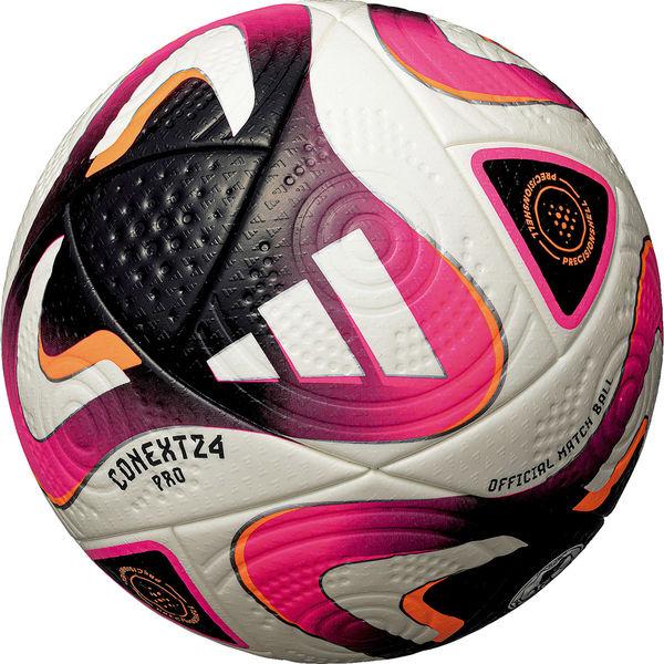 adidas（アディダス） サッカーボール コネクト24 プロ 5号球 ホワイト AF580 1球（...