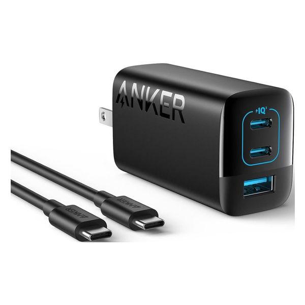 Anker Charger(67W 3-Port)with USB-C ＆ USB-C ケーブル B...