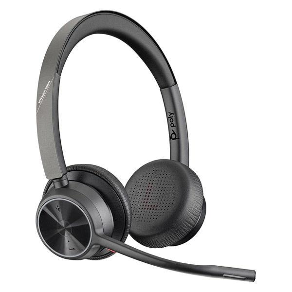 HP(Inc.)  Ｐｏｌｙ　Ｖｏｙａｇｅｒ　４３２０　ＵＳＢーＡドングル付　両耳　ワイヤレスモデル...