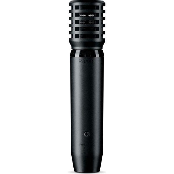 SHURE カーディオイド・コンデンサー・楽器用マイクロホン（XLRケーブル付き） PGA81XLR...