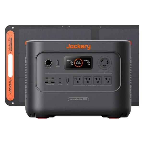 Jackery Solar Generator 3000New+ソーラーパネル200W×1枚 JE-...