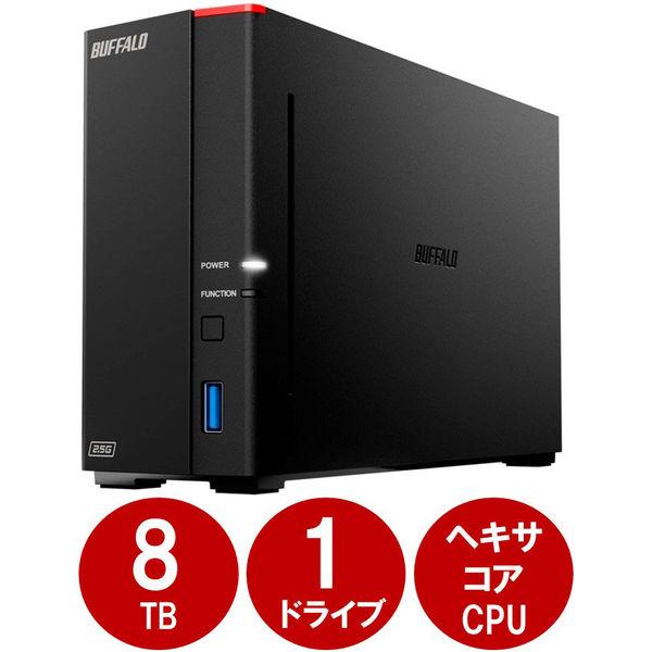 NAS（ネットワークハードディスク）8TB 1ドライブ リンクステーション HDD LS710D08...