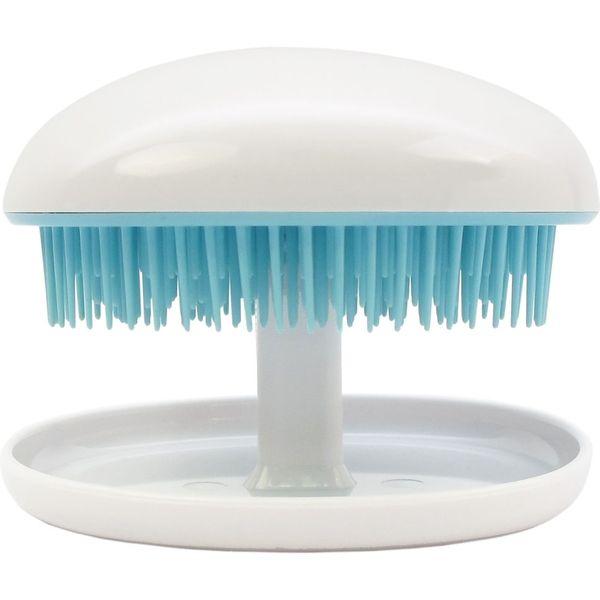 Areti（アレティ） ヘアブラシ 防水 長短多層設計 絡まない ブロー 水色　a676SUI（直送...