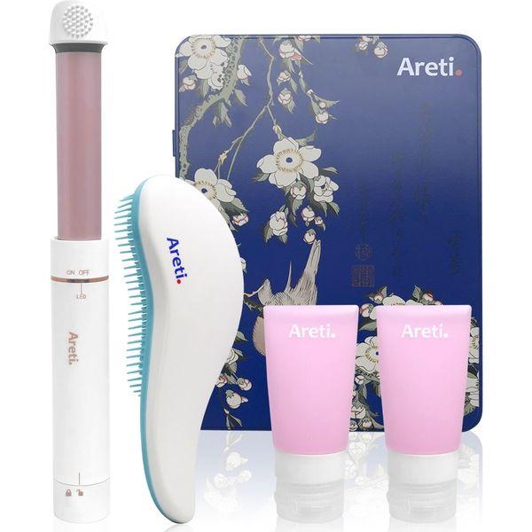 Areti（アレティ） 22mm カールアイロン ヘアアイロン ミニ カール 伸縮式 セラミックコー...