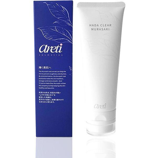 Areti（アレティ） 天然由来成分配合 洗顔料 ムラサキ根エキス配合 整肌作用 肌 クリア フリー...