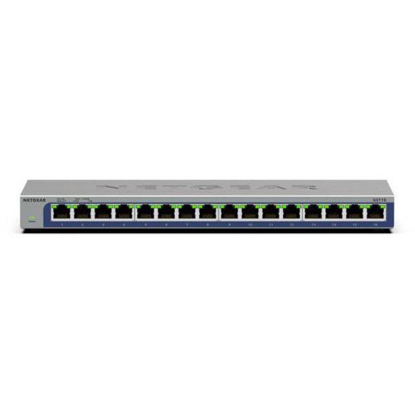NETGEAR Inc.  ギガビット１６ポート　アンマネージ・スイッチ GS116-300JPS（...