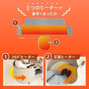 ライズクリエイション ラウンドパネルヒーター ...の詳細画像3