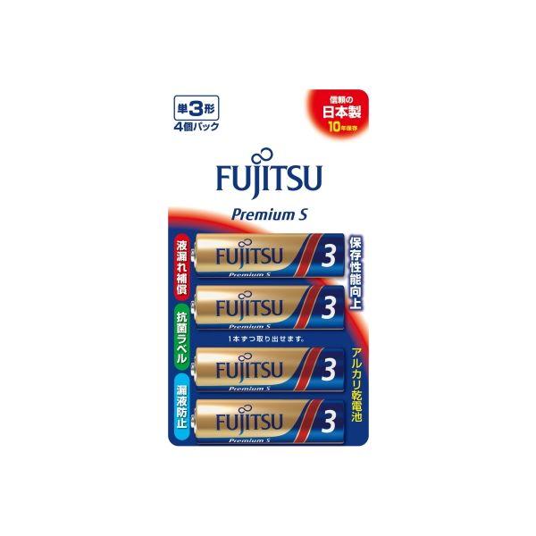 FDK FUJITSU アルカリ乾電池プレミアムS単3-4個 LR6PS4B 49766802726...