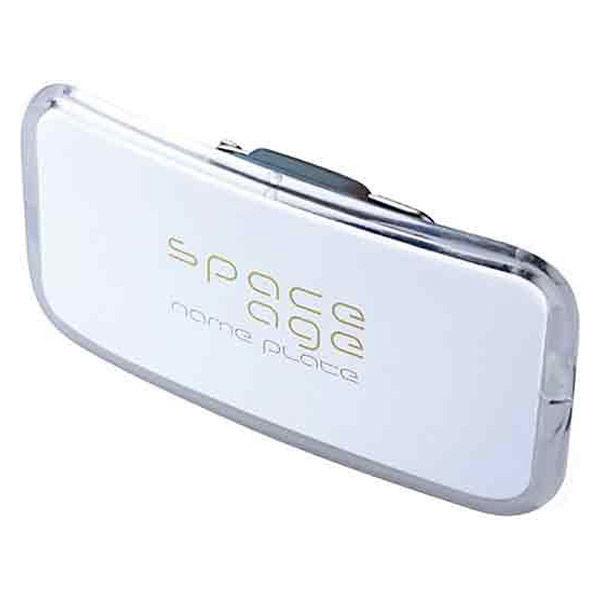 ソニック クリップ名札 ブラッシュ ネームプレート Mサイズ スペースエイジ EX-2978 1セッ...