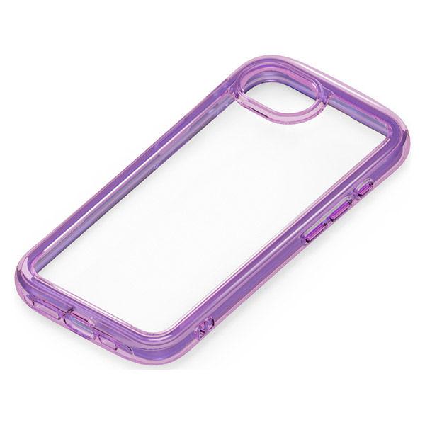 PGA iPhone 16e用 エアクッションケース ネオンパープル PG-25KAR05PP 1個...