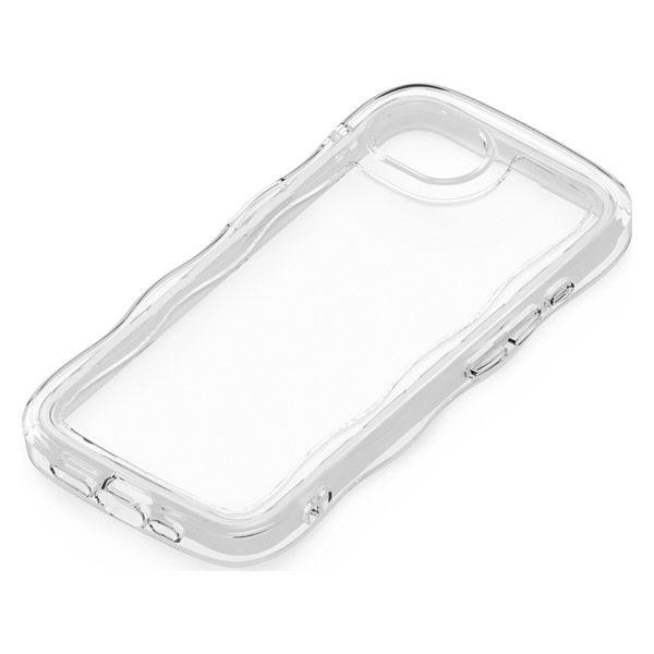 PGA iPhone 16e用 ウェーブ エアクッションケース クリア PG-25KAR11CL 1...
