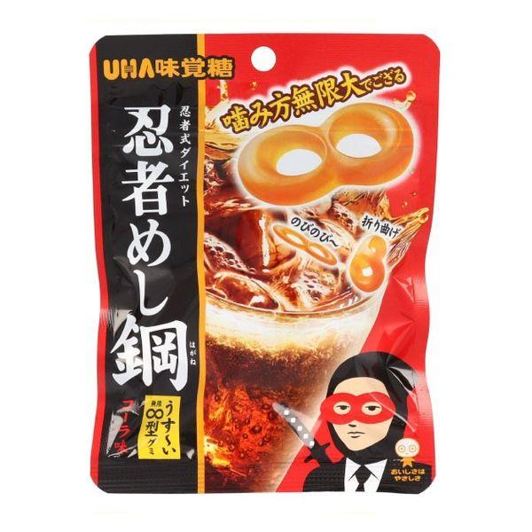 UHA味覚糖 忍者めし鋼　コーラ味 4902750725942 50g×10個（直送品）