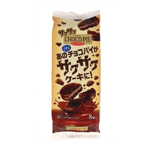 ロッテ サクサクチョコパイたっぷりチョコ 4903333257454 8個×10個（直送品）