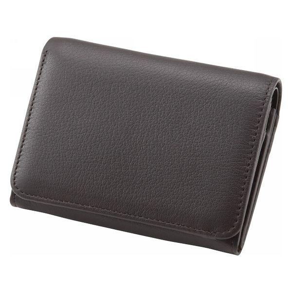 ヤング産業 ジョセフエロール　ディアスキン　二つ折り財布 チョコ 63JE32-21 1箱（直送品）