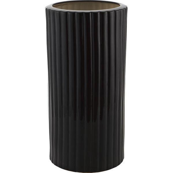 大和工業 陶器傘立て ブラック U-16BK 1箱（直送品）