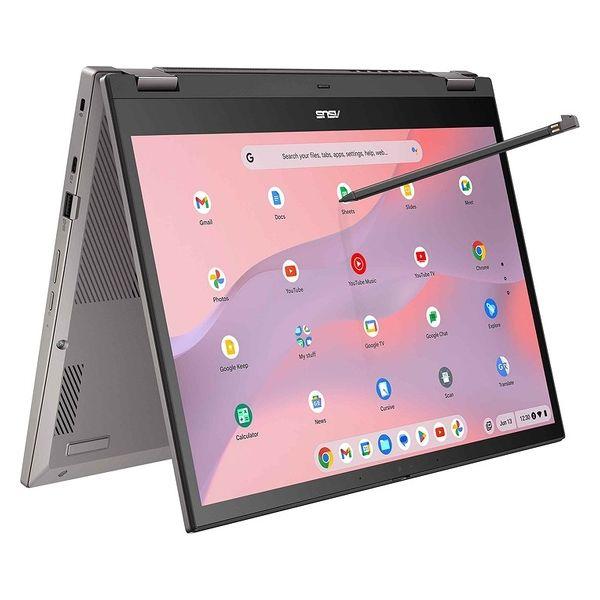 ASUS 14インチ ノートパソコン Chromebook CX34 Flip CX3401FBA-...