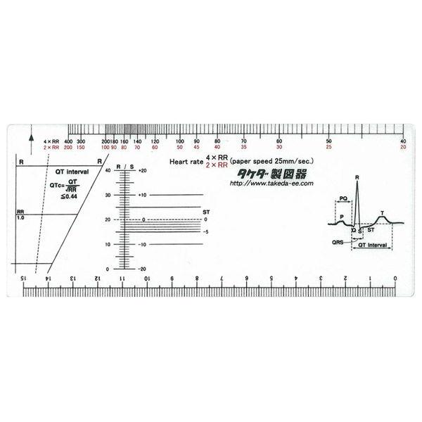 TTC NEW心電図スケ-ル 25-3032 1セット(2個)（直送品）