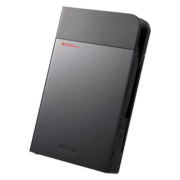 バッファロー 法人向け　ＨＷ暗号化ポータブルＳＳＤ　５００ＧＢ SSDS-PZ500U3　1台（直送...