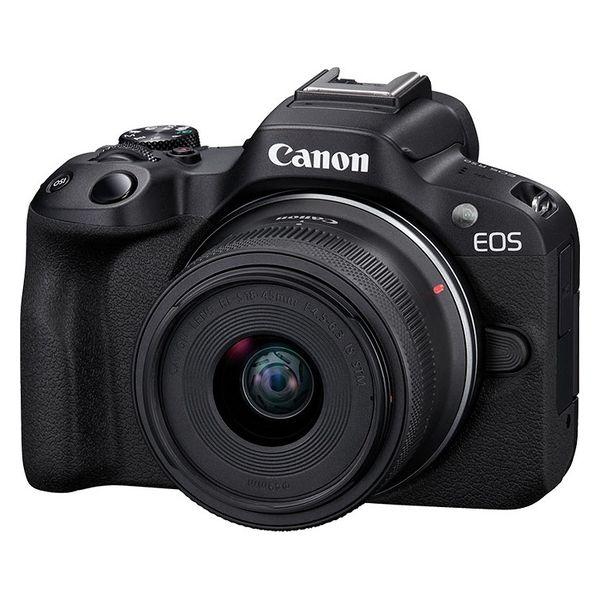 キヤノン ミラーレスカメラ EOS R50・RFーS18ー45 IS STMレンズキット (ブラック...