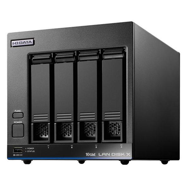 １０ＧｂＥ＆マルチギガビット　Ｌｉｎｕｘ　法人向け　４ドライブＮＡＳ　１６ＴＢ　（５年保証・データ復...