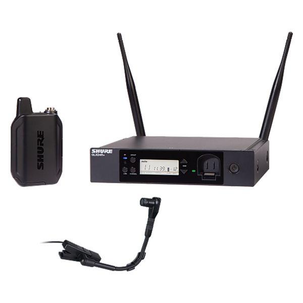 SHURE ハーフラック型受信機付 楽器用ワイヤレスシステム GLXD14R+J/B98-Z2 1セ...