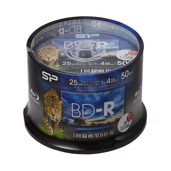 シリコンパワー ブルーレイディスク BD-R 25GB 50枚スピンドル10パック SPBDRV25...