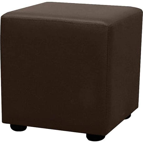 【軒先渡し】URBAN キューブソファ 1人掛 幅400mm ブラウン LG005 1台（直送品）