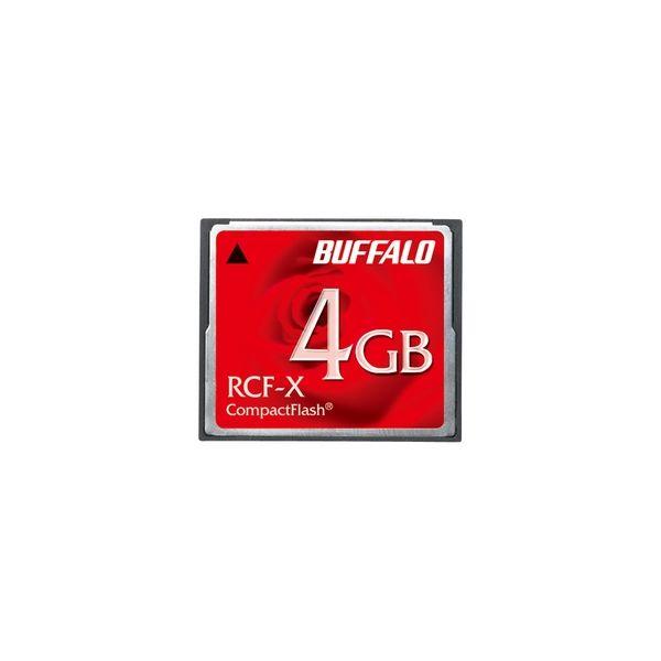 バッファロー　RCF-X4G　コンパクトフラッシュ　ハイコストパフォーマンスモデ　ル　４ＧＢ　１台　...